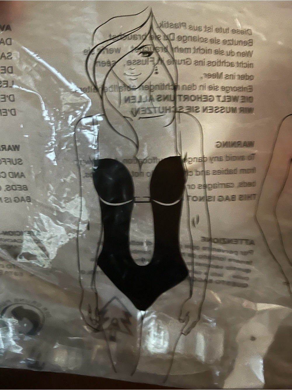 Source Unknown Black Strapless Shapewear Bodysuit - Picture 3 of 5